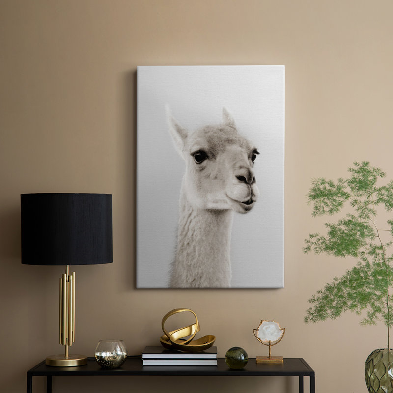 Lama doux - galerie Cavas sur mesure, H 48 po x l 32 po