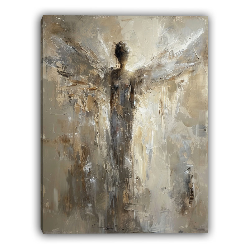 Art mural sur toile tendue Shining Mercy, L 24 po x H 36 po x P 1,5 po