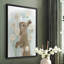 «Rabbit In Dandylions», reproduction encadrée - bois massif-1013067987-1013067998