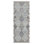 Scandinavian Outdoor Rug, Gray & Blue Geometric Runner By Rug & Kilim