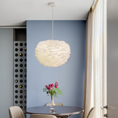 Luminaire suspendu géométrique à 1 lumière