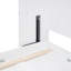 Lit escamotable mural Murphy avec tablettes supérieures et USB-1163833588
