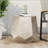 Outdoor CALGARY SIDE TABLE,Light Grey