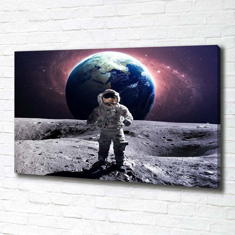 Astronaut - No Frame Print on Canvas