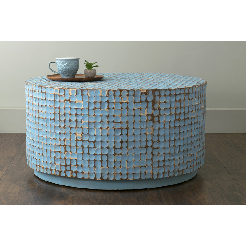 Table basse Abeale, Bleu