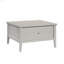 Table basse, finition GRIS CLAIR