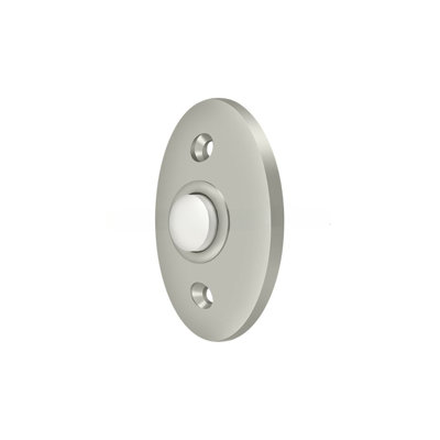 Bouton de sonnette; Standard; Finition nickel satiné