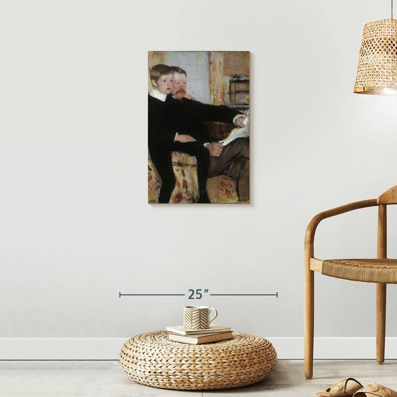 Alexander Cassatt et Robert Cassatt, 24" H x 16" W