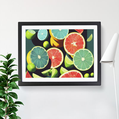 Citrus Fruit - Single Picture Frame Print