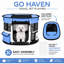 Parc de voyage pliable et robuste pour animaux de compagnie Pet Life® « GoHaven »-134801999-134802002
