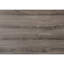 Table de chevet contemporaine avec surface taupe foncé et base en métal avec tiroir
