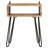 Tierney Glass Top End Table