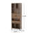CUBE UNIT BOOKCASE, Tall cabinet