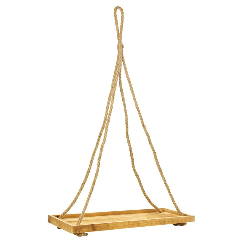 Brigman Wood Saucer Plant Stand, 90cm H x 58cm W x 25cm D