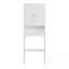 Armoire de rangement avec portes doubles et tablettes ouvertes