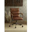Fauteuil de conférence en cuir véritable Springtown-33391522