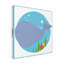 « wally the baleine », art sur toile-33522451