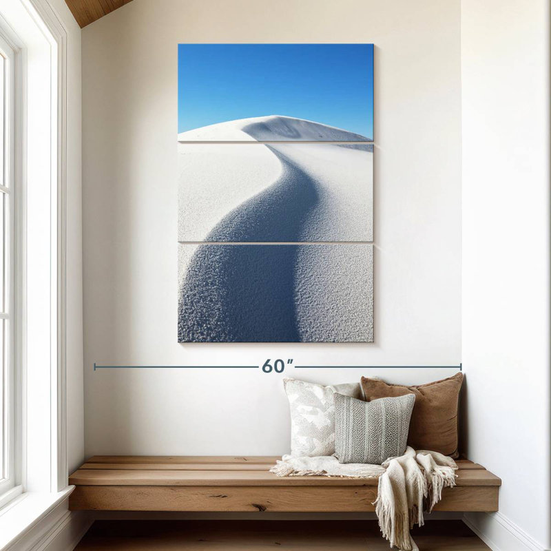 Dune de sable d'Alvord dans le parc White Sands, H 50 po x l 32 po