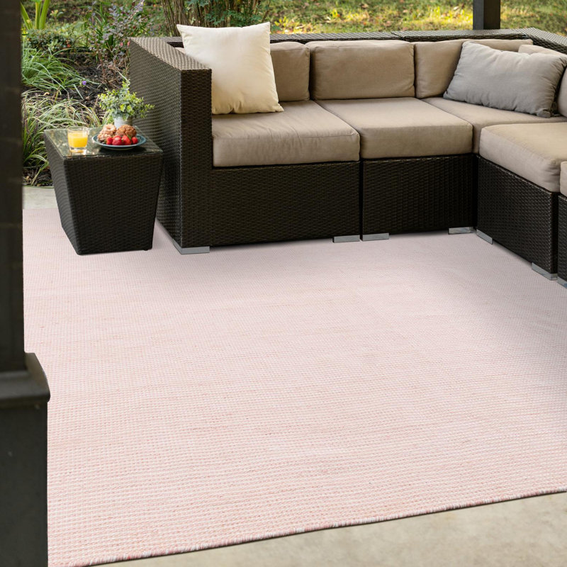 Tapis d'extérieur Jill Zarin Palm Spring, Carré 5 pi 1 po