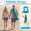 1 PCS Folding Beach Chair Portable Lightweight Low Seat Chair