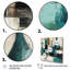 «Green and Cream Artisanal Boho Pottery», reproduction sur toile-88528763-88528766