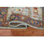 Tapis oriental bleu clair en laine Oushak 3 x 5