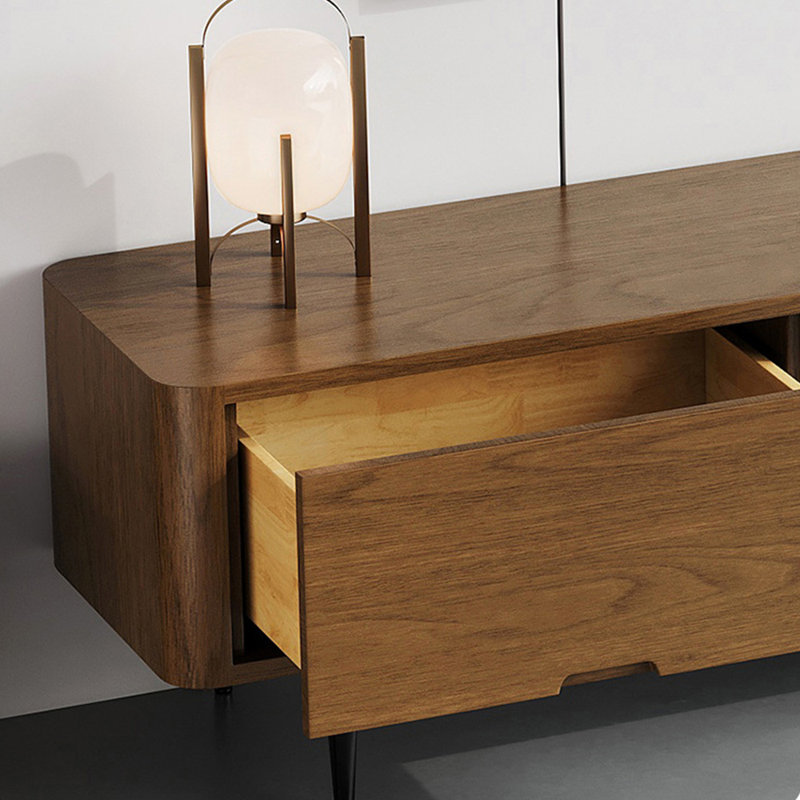 Meuble télé avec foyer à flamme simulée, H 17,72 po x L 78,74 po x l 15,16 po