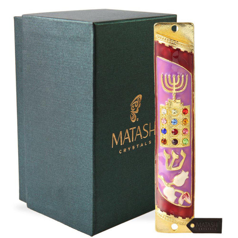 Mezuzah émaillé