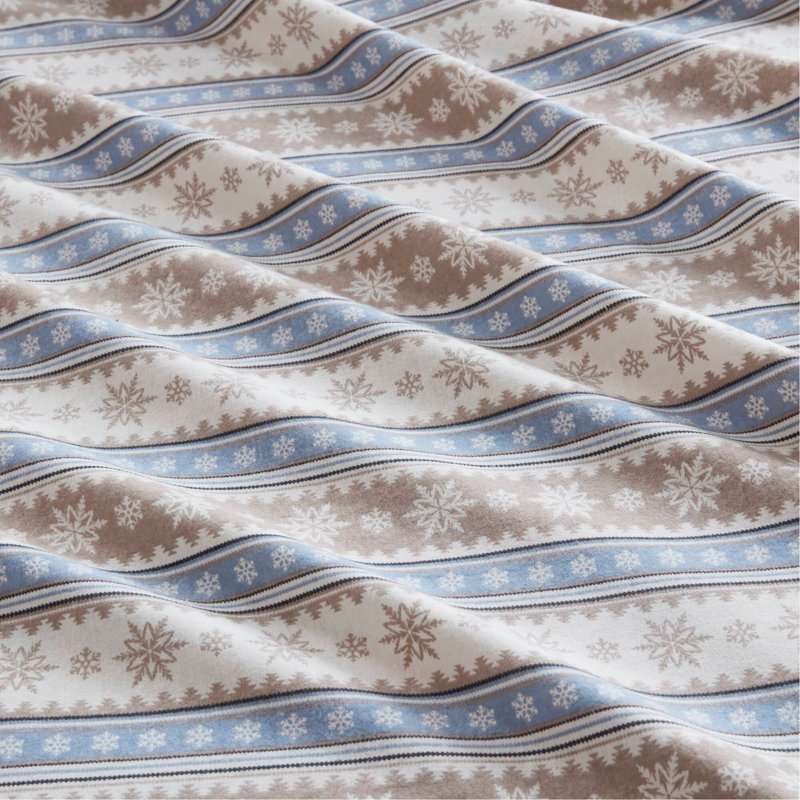 Sheet Set Snowflake, Twin Sheet Set + 2 Additional Pieces