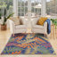 Tapis intérieur / extérieur à motif floral Isalia-88945204
