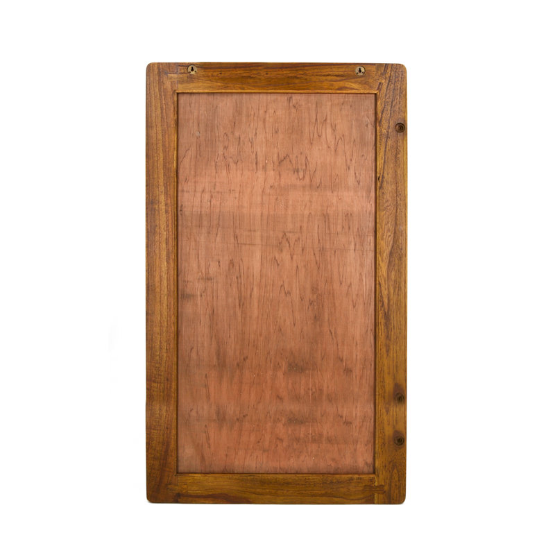 Flash Solid Wood Wall Mirror, 150cm H