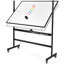 Wall Mounted Magnetic Whiteboard, 48''x36''
