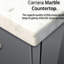 Dark Grey 36 In. Bath Vanity With Led Mirror - Ample Storage Property Fully Assembled W X 22 D For Abundant Usage Rapid Assembly Procedure-643252684