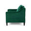 Fauteuil club en velours