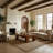 Betharose Burl Wood Coffee Table