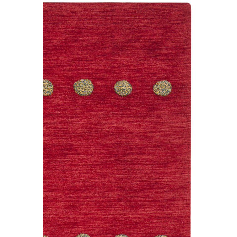 Pixley Hand Loomed Wool Polka Dots Rug