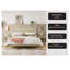 Lit en bois de rotin Behre-888661313