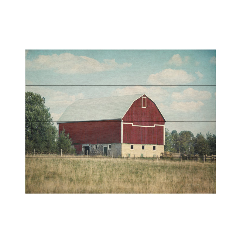 «Elizabeth Blissful Country VI» par Elizabeth Urquhart, L 16 po x H 12 po
