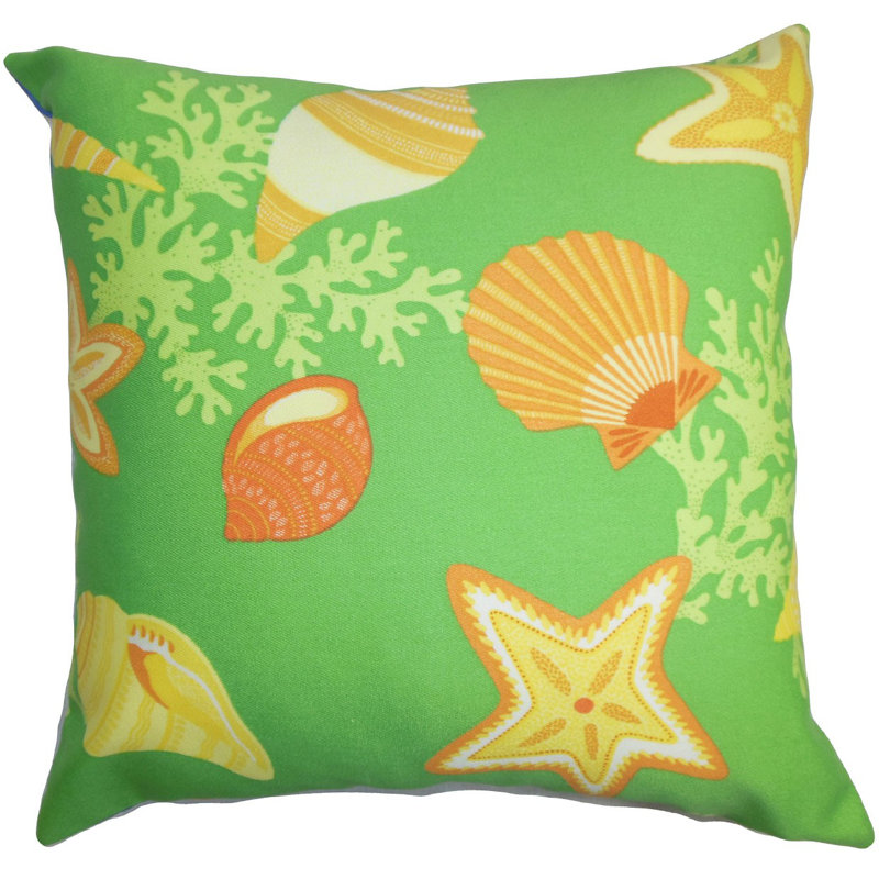 Coussin Jaleh, Agrume, 24 po x 24 po