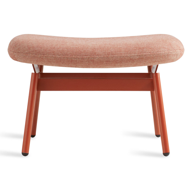 Field Ottoman, Edwards Tomato Crossweave