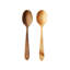 Euro Large Serving Spoon Set, Fruitwood