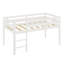 Lit mezzanine bas compact avec échelle robuste-129032448