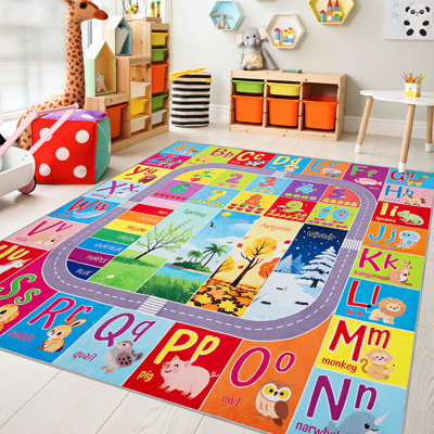 Tapis éducatif lavable pour enfants