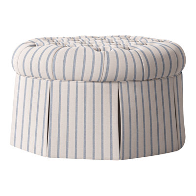 Alma Round Ottoman