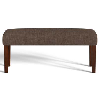 44"Wide Upholstered Accent Bench with Solid Legs,Entryway Stool