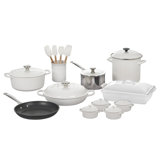 Le Creuset 20 Piece Mixed Material Cookware Set