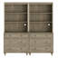 72.1'' Tall Kitchen Pantry Cabinet With 6 Drawers And Adjustable Shleves, Wash Grey