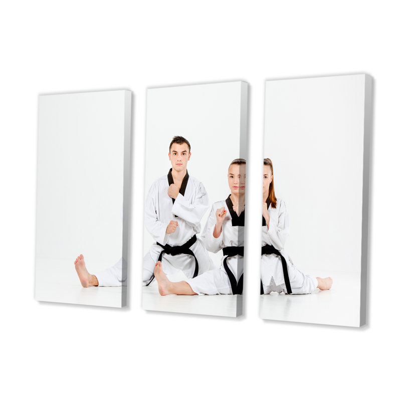 Karate Tweens Martial Arts - Martial Arts, art mural sur toile, H 28 po x l 36 po