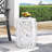 Metal End Table -Large-1193921480