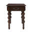Table de bout en bois massif avec tiroir, canapé d'appoint rétro à assemblage facile pour le salon, élégant et durable-1440363435